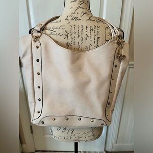 Jessica Simpson leopard print tote